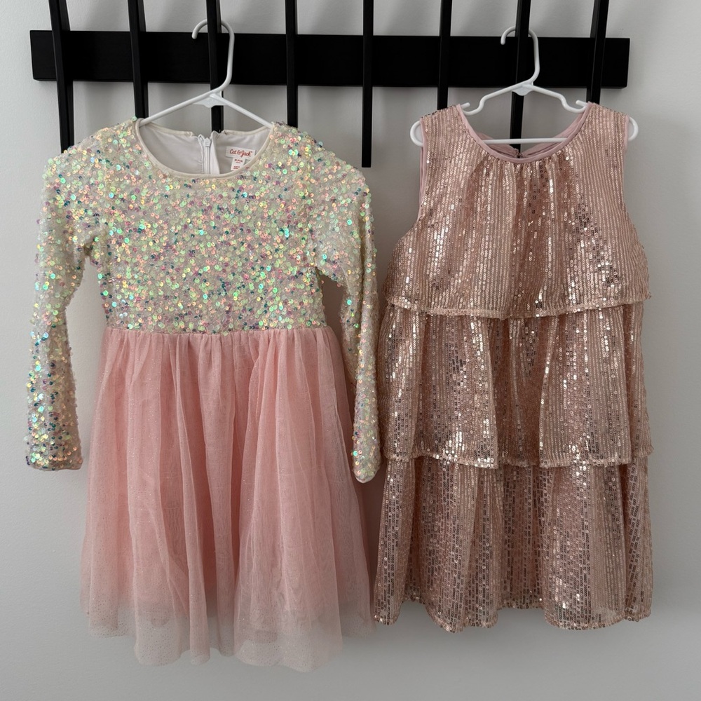 Cat & Jack Sequin Dresses